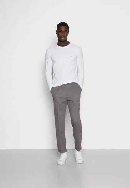 Топ с длинными рукавами Slim Fit Long Sleeve Tee Tommy Hilfiger, белый