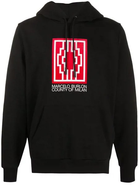 Marcelo Burlon County of Milan худи с логотипом