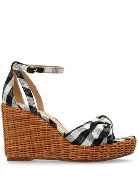 Kate Spade босоножки Tianna 75 на танкетке, черный