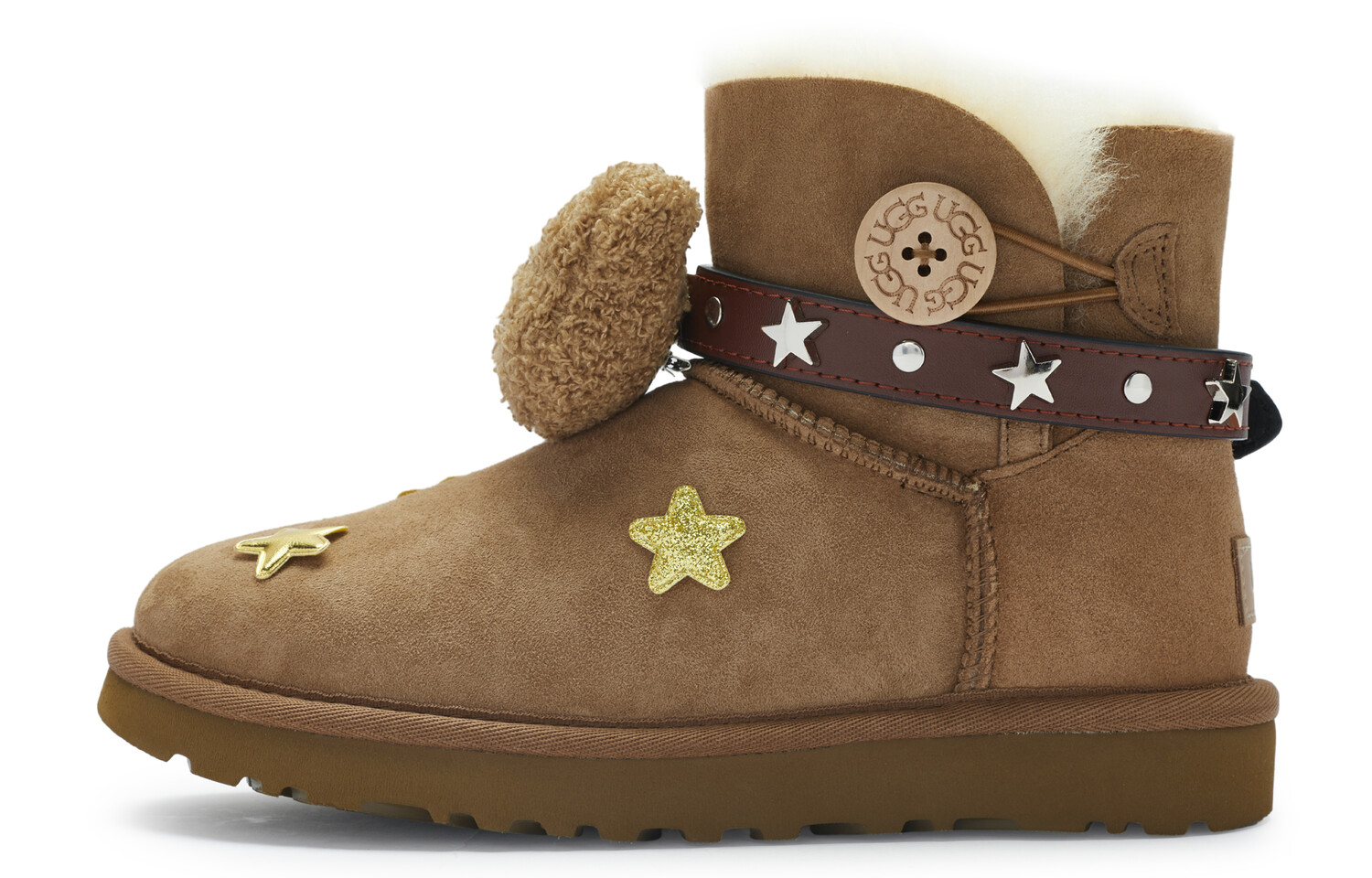 Женские мини-сапоги Bailey Bow II Snow Boots Chestnut Ugg