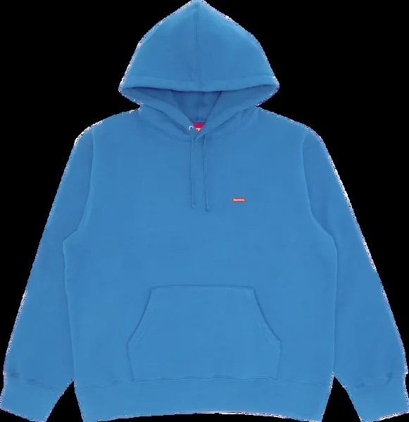 Толстовка Supreme Small Box Hooded Sweatshirt 'Pale Royal', синий