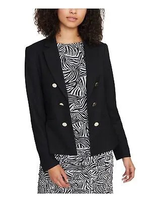 Женский черный пиджак без подкладки с декоративными пуговицами SANCTUARY для работы, пиджак XS