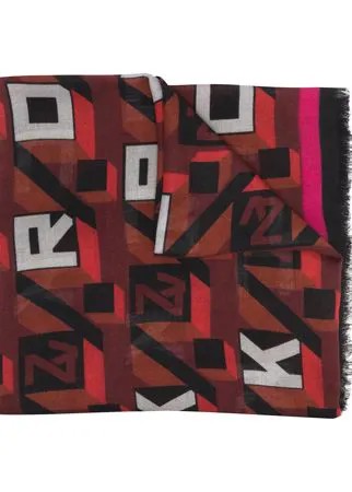 Zadig&Voltaire платок Grace Rock с геометричным принтом