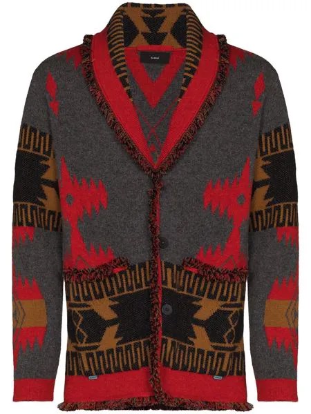 Alanui Icon jacquard cardigan