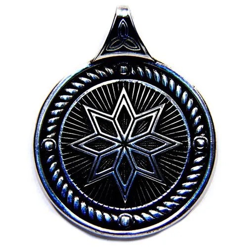 Славянский оберег, подвеска Первый Сувенирный Заводъ, серебристый