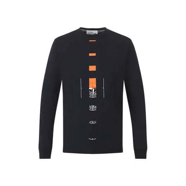 Хлопковый лонгслив Stone Island