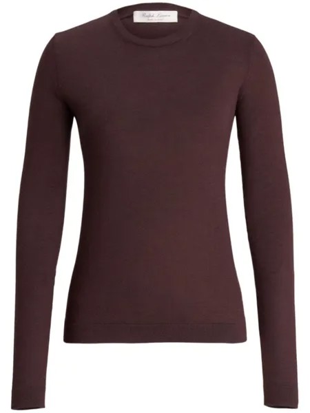 Ralph Lauren Collection толстовка с длинными рукавами, коричневый