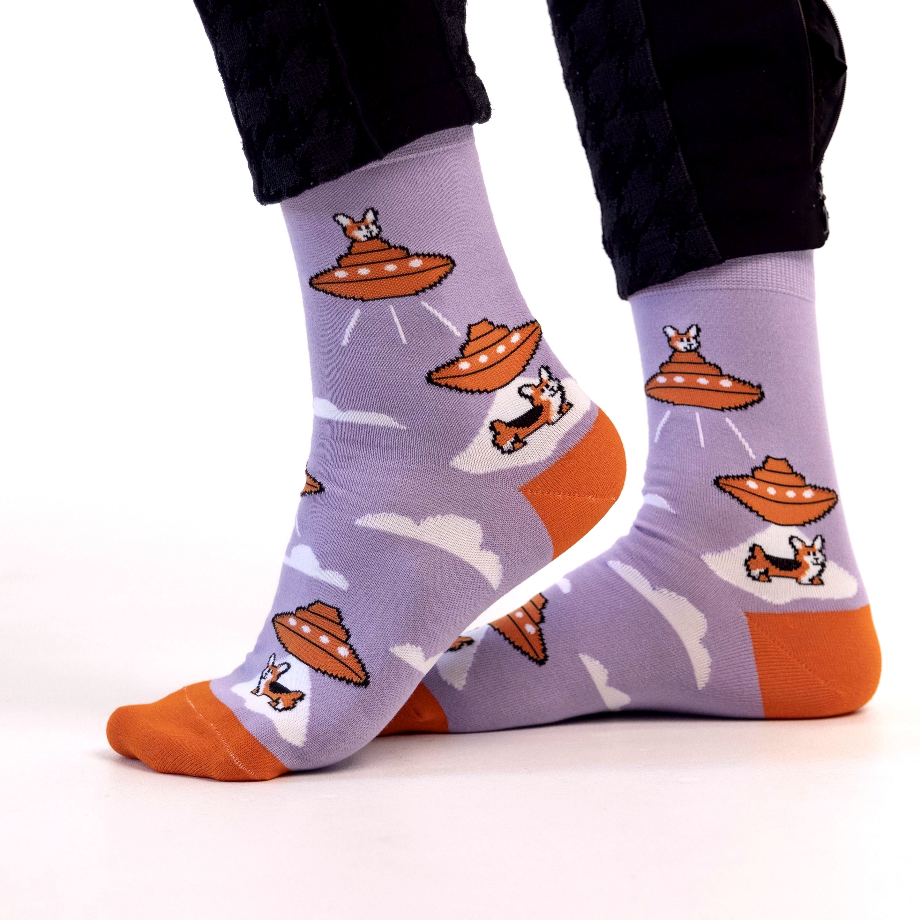 Носки мужские St. Friday Socks SS21-964-16 фиолетовые 42-46