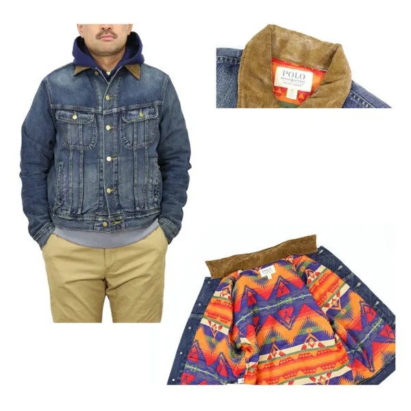 Джинсовая куртка Polo Ralph Lauren Denim - Supply Denim на натуральной подкладке