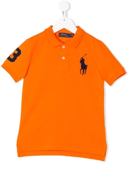 Ralph Lauren Kids рубашка-поло с вышитым логотипом