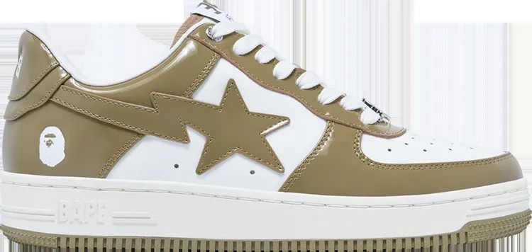 Кроссовки Bapesta #5 Beige, коричневый