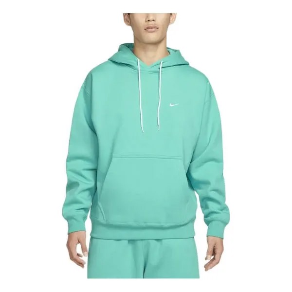 Толстовка Nike FW22 Solo Swoosh Hoodie 'Teal', бирюзовый