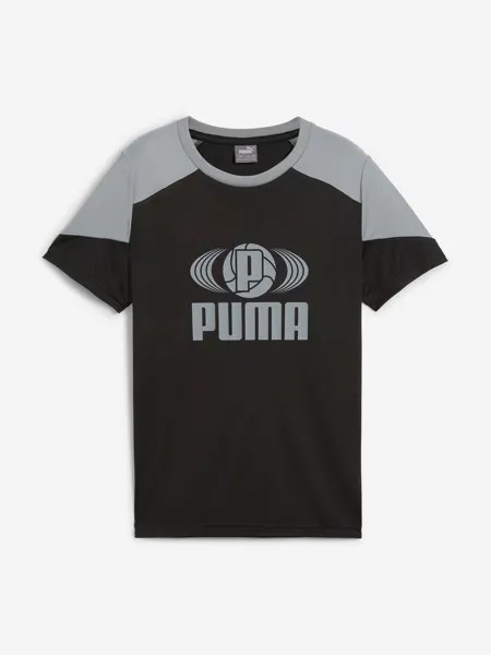 Футболка для мальчиков PUMA Active Sports, Черный