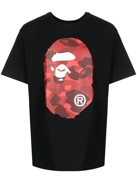 A BATHING APE® logo-print cotton T-Shirt