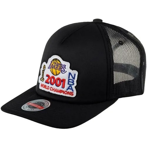 Бейсболка Mitchell & Ness, размер OneSize, черный