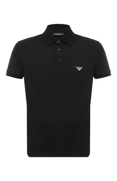 Хлопковое поло Emporio Armani