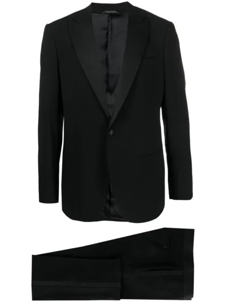 Giorgio Armani классический костюм-двойка, черный