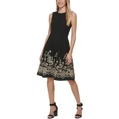 Calvin Klein Женское вечернее мини-платье с вышивкой Petites BHFO 6049