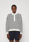 Топ с длинными рукавами BRETON STRIPE POLO Tommy Hilfiger, зеленый