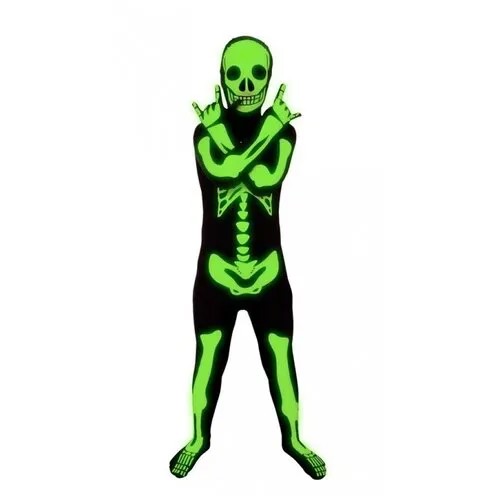 Детский морф-костюм скелета (7310) 90-105 см
