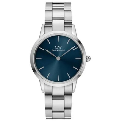 Наручные часы Daniel Wellington Iconic Link, серебряный, серый
