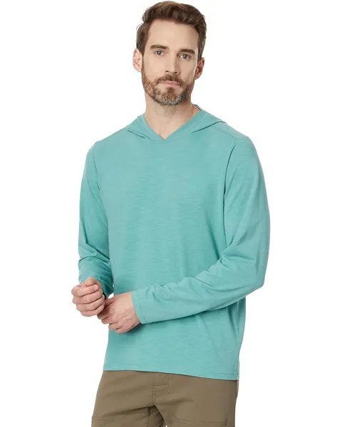 Худи L.L.Bean Insect Shield Field Hoodie Regular, цвет Mineral Blue