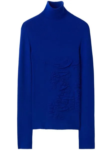 Джемпер с логотипом Equestrian Knight Burberry, синий