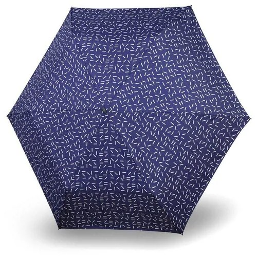 Зонт Knirps механический AS.050 Slim Small Manual 2DANCE BLUE 95 9050 8503