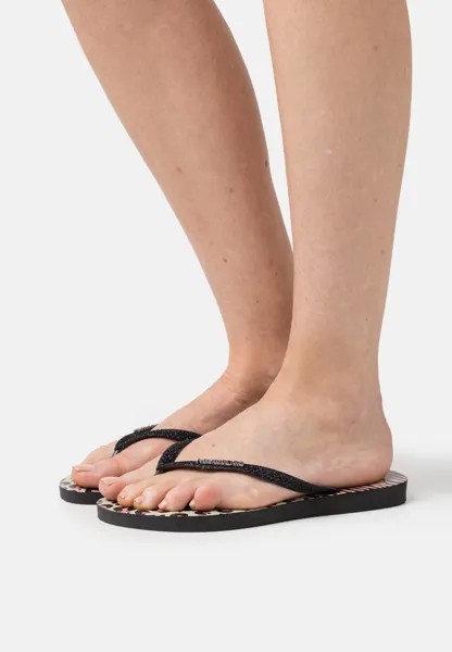 Шлепанцы Havaianas, черный/серый