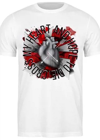 Футболка классическая cross my heart and hope to die (англ идиома) #2042256 (цвет: БЕЛЫЙ, пол: МУЖ, качество: ЭКОНОМ, размер: 3XL)