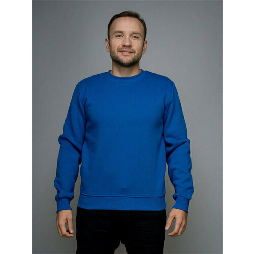 Свитшот Uzcotton, размер 50-52\XL, , синий