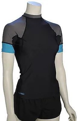 Женский рашгард DaKine Flow SS — классический черный — новинка