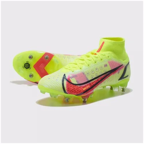 Бутсы Nike Superfly 8 Elite SG-Pro AC CV0960-760, р-р 42, Салатовый