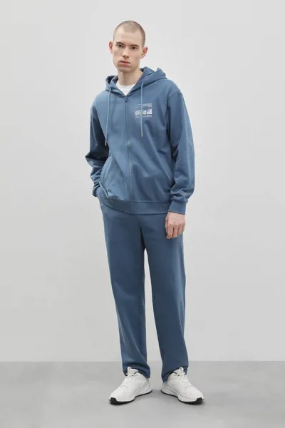 Спортивные брюки мужские Finn Flare BAS-20071 голубые 2XL