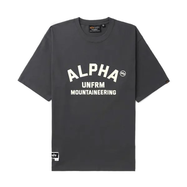 Футболка унисекс Alpha Industries, белый
