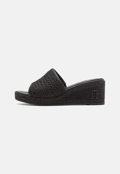 Туфли-лодочки на высоком каблуке WEDGE Tommy Hilfiger, цвет black