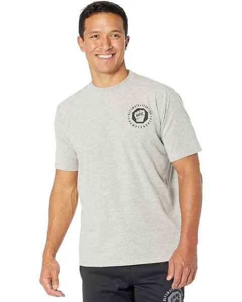 Футболка UFC Short Sleeve Crew Neck, цвет Sport Grey Heather