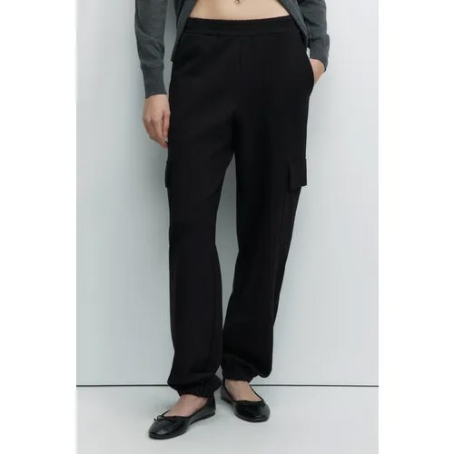Брюки спортивные Befree Basic, размер XS/170, чёрный
