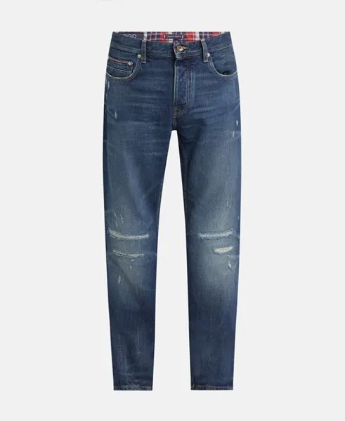 Прямые джинсы Tommy Hilfiger, темно-синий
