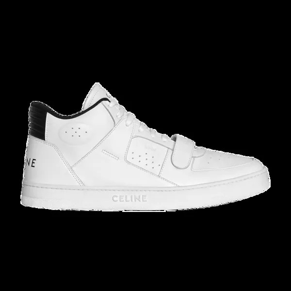 Кроссовки CELINE CT-02 Mid Sneaker 'Optic White Black', белый