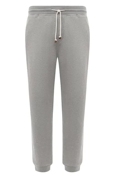 Джоггеры из шерсти и кашемира Brunello Cucinelli