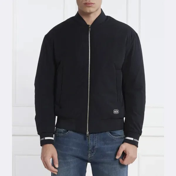 Бомбер стандартного кроя Armani Exchange, синий