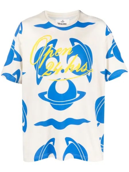 Vivienne Westwood футболка Open24H, нейтральный цвет