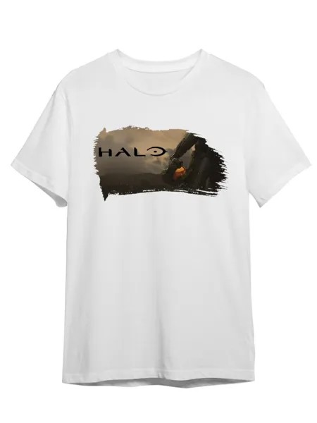 Футболка унисекс Каждому Своё Halo/Хало/Сериал GMHAL7 белая 5XL