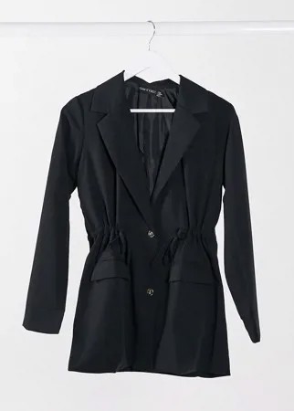 Черный пиджак в стиле милитари I Saw It First