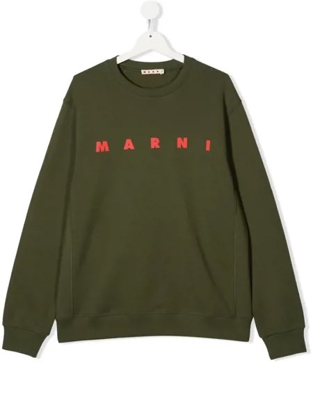 Marni Kids толстовка с логотипом