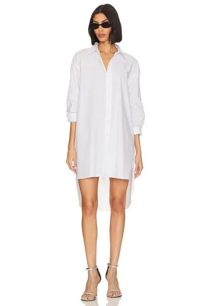 Платье CAROLINE CONSTAS Andie Shirt, белый