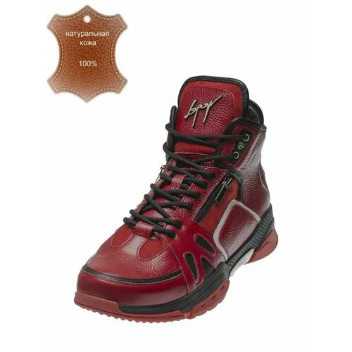 Ботинки Deox, размер 44, красный
