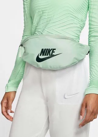 Светло-зеленая сумка-кошелек на пояс с логотипом Nike-Зеленый