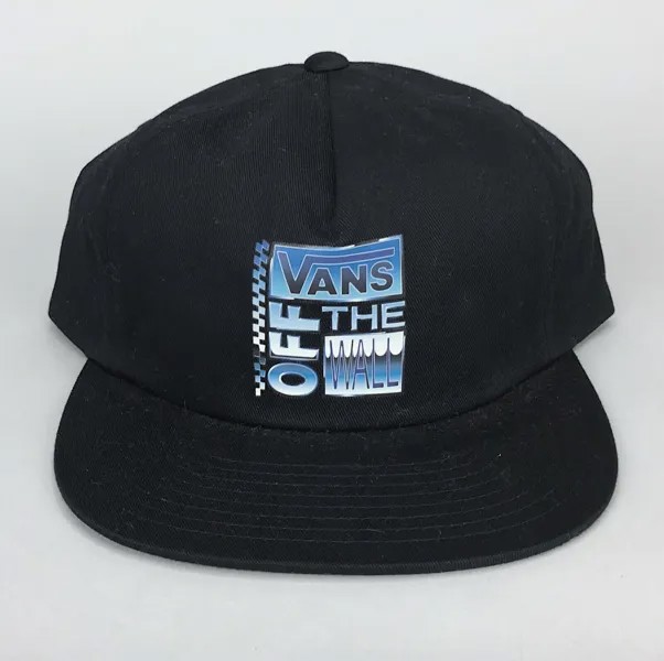 Vans Ave Shallow Unstructured Кепка Snapback Hat Black Blue Off The Wall Logo